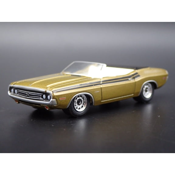 Open Box 1971 71 DODGE CHALLENGER CONVERTIBLE 340 1/64 SCALE DIORAMA DIECAST MODEL CAR