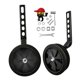 thumbnail image 5 of Ruedas de entrenamiento para bicicleta infantil, resistentes, universales, para 12", 14", 16" y 18" negro, 5 of 9