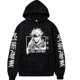 thumbnail image 3 of Sudadera con capucha de anime japonés, forro polar, unisex, ropa deportiva informal, 3 of 5