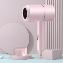 HIBIBUD Hair Dryer Ionic Hairdryer for Hair Care Travel Hair Dryer Powerful BlowDryer for Fast Drying Lightweight Portable HairDryer Hot/Cool Wind Blow Dryer Electric Dryer