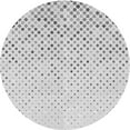 thumbnail image 1 of Ahgly Company Machine Washable Indoor Round Transitional Platinum Gray Area Rugs, 3' Round, 1 of 7