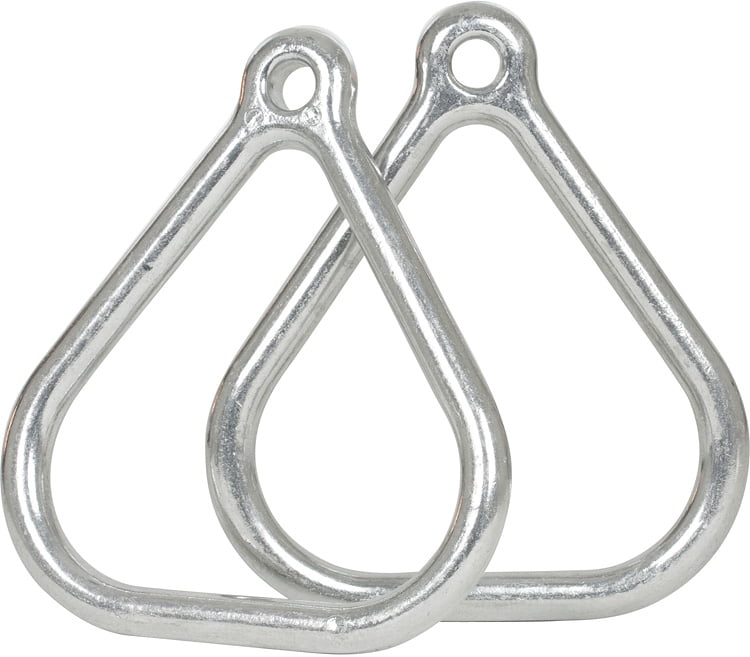 Pair Trapeze Rings With Chains 