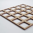 thumbnail image 5 of Ekena Millwork 11 3/8"W x 11 3/8"H x 1/4"T Small Manchester Decorative Fretwork Wood Wall Panels, Hickory, 5 of 18
