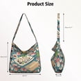 thumbnail image 4 of Canvas Shopping Bag for Women Women's Handbag Sushi Reusable Bags for Book Bible, 4 of 5