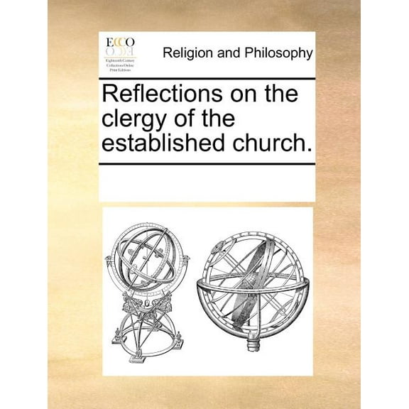 Reflections on the Clergy of the Established Church. (Paperback)