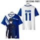 thumbnail image 3 of 2022 Última camiseta BLUE LOCK NAGI para hombres, camisetas con estampado 3D para mujeres, camisetas de manga corta con cuello redondo, camisetas de dibujos animados de anime para niños y niñas, 3 of 5
