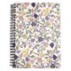thumbnail image 1 of Cuaderno en espiral Steel Mill & Co diseño floral 8,25 x 6,25 pulgadas 160 páginas rayadas, 1 of 3