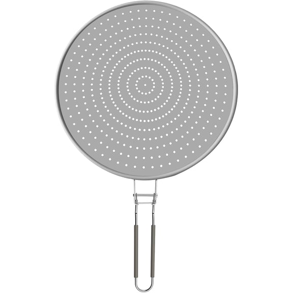 13" Splatter Screen, IRuiYinGo Silicone Grease Splatter Guard Shield for Flying Pan Skillets Cooking