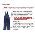thumbnail image 4 of Men's Bib and Brace Overalls Pro Work Carpenter Trousers Heavy Duty Dungarees, 4 of 7