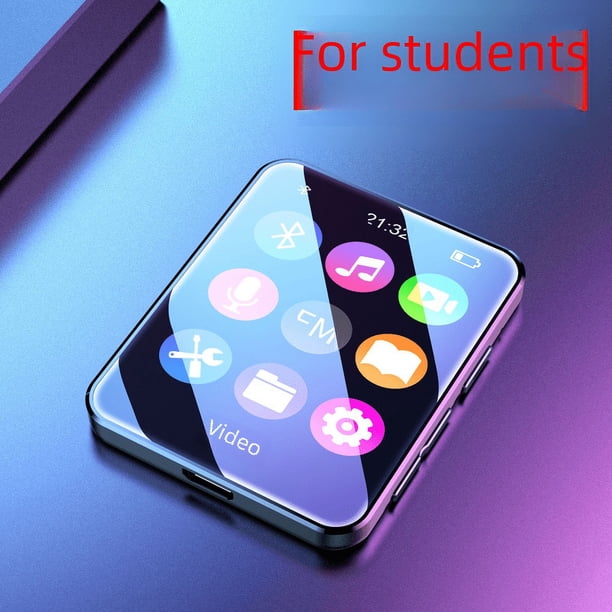 Reproductor de pantalla táctil HD con reducción de ruido profesional, portátil, versión para estudiantes con Bluetooth