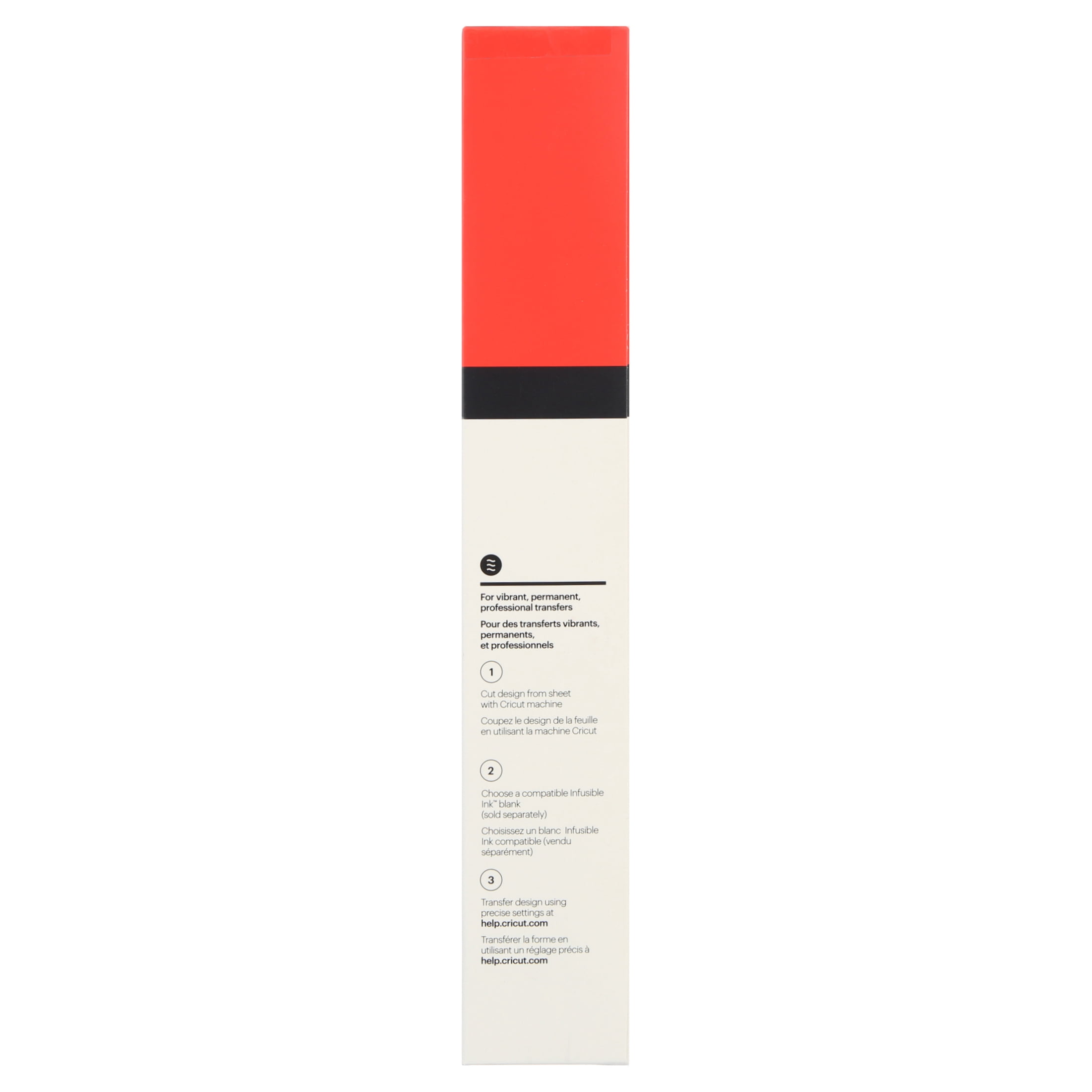 Cricut® Infusible Ink Sheets Solid (2), Cherry Red, 12" x 12"