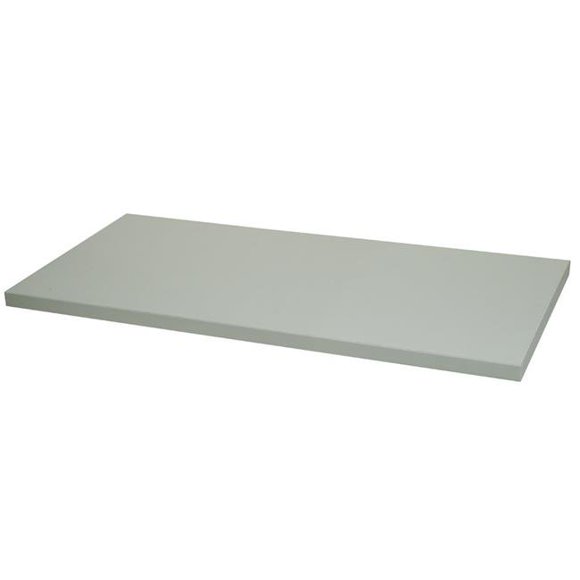 Econoco PW-1224WH 12 x 24 in. Melamine Shelf White - Pack of 8
