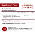 thumbnail image 6 of NutriFlair Korean Panax Ginseng 1600mg Per Serving, 120 Capsules – Herbal Energy & Vitality Supplement, Non-GMO, Vegan, Made in USA, 6 of 10