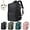 Black a, variant on Lunapack Backpack, Vacuum Backpack Travel with Pump, Large Capacity Travel Air Vacuum Compression BAckpack