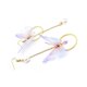 thumbnail image 3 of Elegant Dangle Earrings with Unique Design for Women Multi Color Metal, 3 of 3
