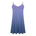 thumbnail image 4 of ZZwxWA Women's Casual Sundress Summer Camisole Boho Beach Dress V Neck Tank Dresses, 4 of 5