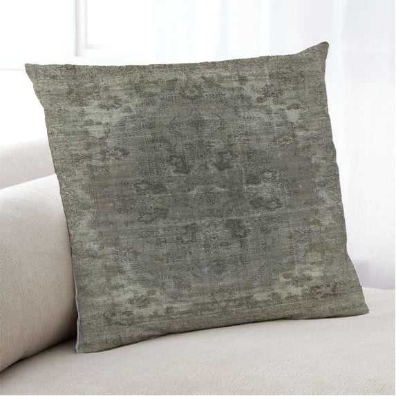 Ahgly Company Indoor Square Mid-Century Modern Throw Pillow, 18 inch by 18 inch