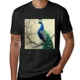 thumbnail image 2 of PIKWEEK Purple peacock oil painting artwork, design shirt, art display, T-shirt lover gift casual breathable men, women, boys, girls, children, 2 of 4