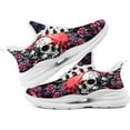 thumbnail image 5 of Coolcustomize Women's Skull & Rose Running Shoes Trendy Floral Sneakers with Cool Design Comfort Breathable Mens Athletic Gym Walking Shoes, 5 of 7