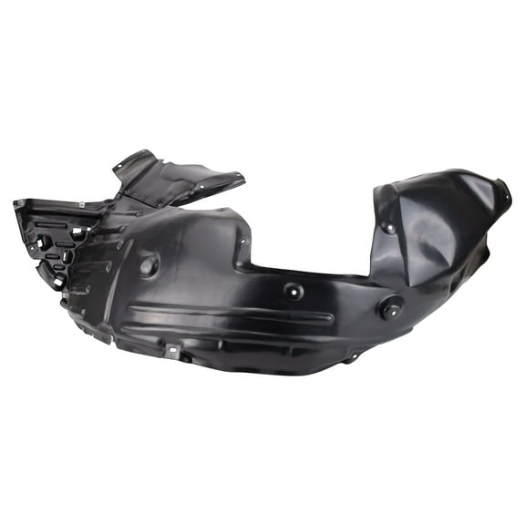 TRQ Front Left Inner Fender Liner Black Drivers Side Fits Select 2019-2021 Honda Passport 2016-2022 Pilot 2017-2020 Ridgeline HO1248162