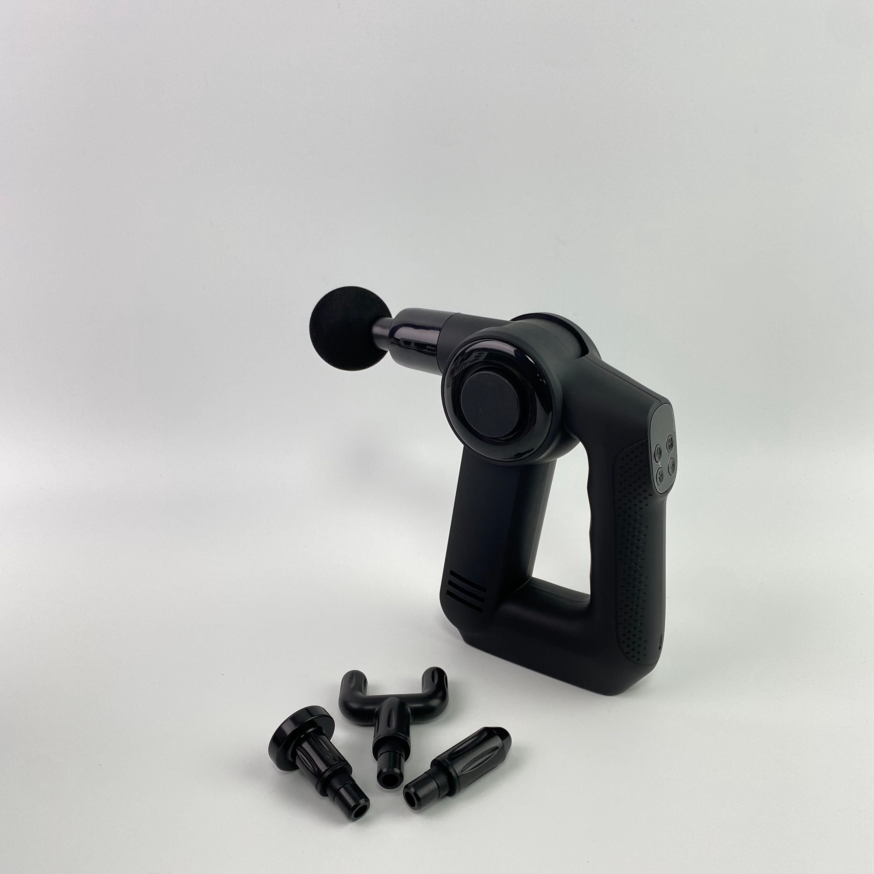 Sfnevss lectric massage appliances, namely, electric vibrating massager,Quiet Deep Tissue Therapy Massage Gun - Bluetooth Enabled (Black - 5th Gen)