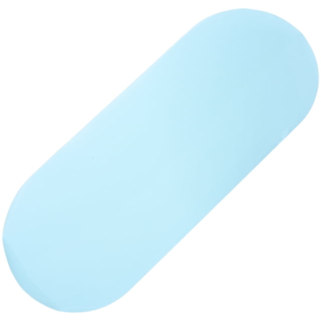 KAKOWELY Calcomanía Pizarra Ovalada Azul Para Oficina Adhesiva Removible Para Pared Y Escritorio