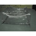 thumbnail image 3 of Clear Vinyl Zippered Sweater Clothing Storage Bag 11 x 15 x 6 Set of 10, 3 of 4