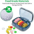 thumbnail image 5 of YQHWQ Moisture-proof travel pill box 3 compartment small pill box, 5 of 5