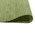thumbnail image 4 of Set de 6 individuales SHACOS en verde oliva 44x30 cm de PVC tejido, 4 of 8