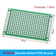 thumbnail image 4 of DQrwqpou Placa Circuito Soldadura Prototipo PCB Universal Doble Cara 5 Piezas (verde 60 X 40 Mm), 4 of 6
