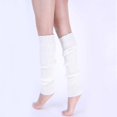 thumbnail image 4 of Calcetines hechos punto de la yoga, calentadores de pierna hechos punto del ganchillo del punto caliente del invierno de las mujeres de los calentadores para la yoga de Lmell, 4 of 4