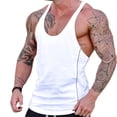 thumbnail image 3 of Men‘s Stringer Muscle Bodybuilding Shirt Tank Top Black XL, 3 of 5