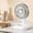 White White, variant on Fmbmuo USB Rechargeable Desktop Mini Fan Portable Small Fan Cute Cat Design Personal Air Circulator for Dorm Office Home Study