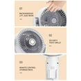Yonrjhukm Indoor Pedestal Fan Oscillating Fan High Speed Vertical Fan