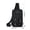 Black, variant on FEOLGEHLY Sling Bag, Cloth Lightweight Small Crossbody Bags for Women Men, Multi-Pocket Layered Crescent Shoulder Bag Sports Tote Chest Bag with Adjustable Strap for Outdoor Travel Commute