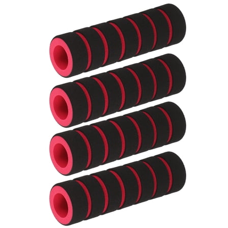 Luxshiny 2 Pairs Sponge Paddle Wraps Kayak Paddle Accessories Red Cushioning for Kayaking