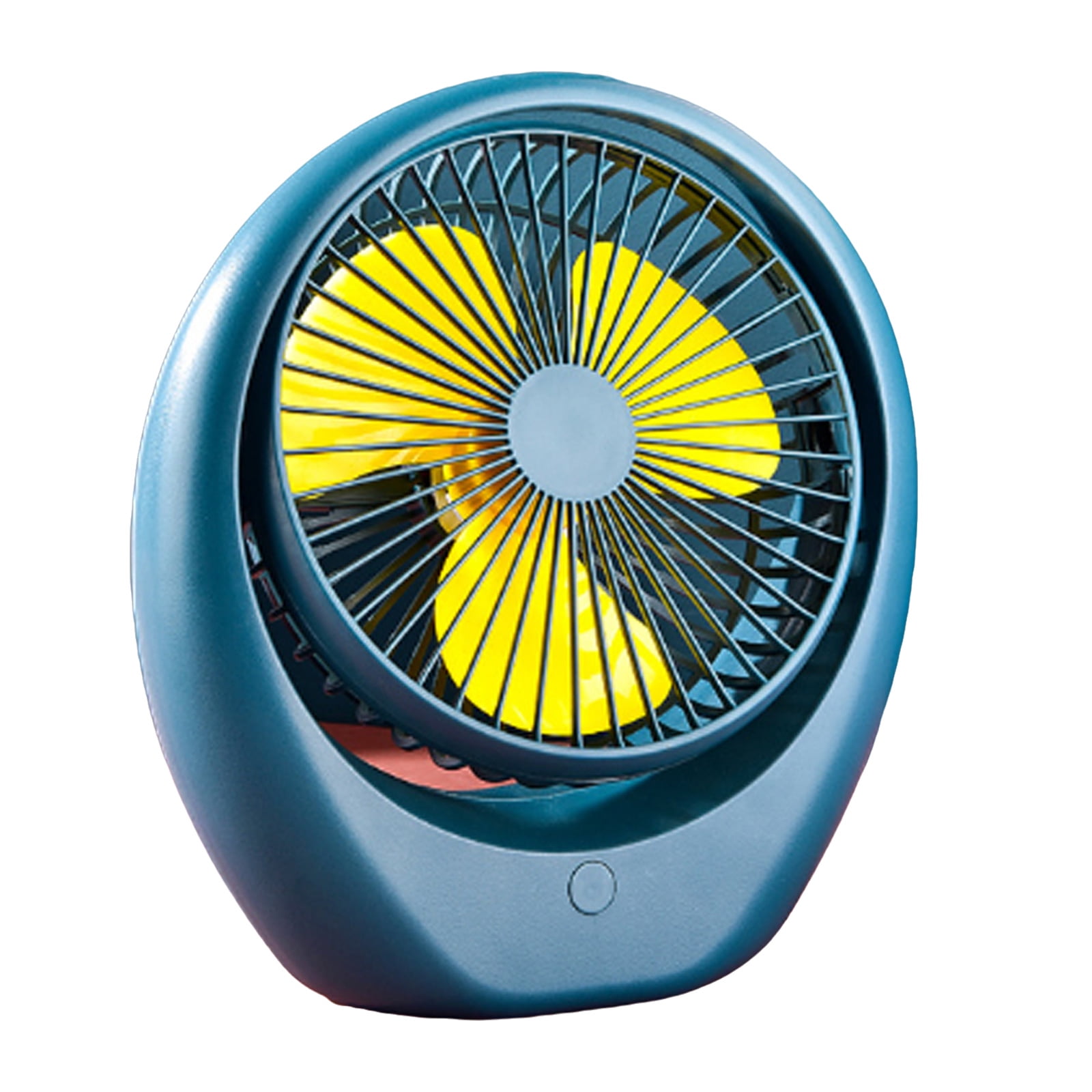 Table Fan USB Rechargeable Air Circulation Fan 3Speeds Adjust Powerful for Home and