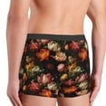 thumbnail image 4 of Kdxio Men's Boxer Briefs with Colorful Tulips Print - Comfortable and Breathable Underwear for Everyday Wear, 4 of 7