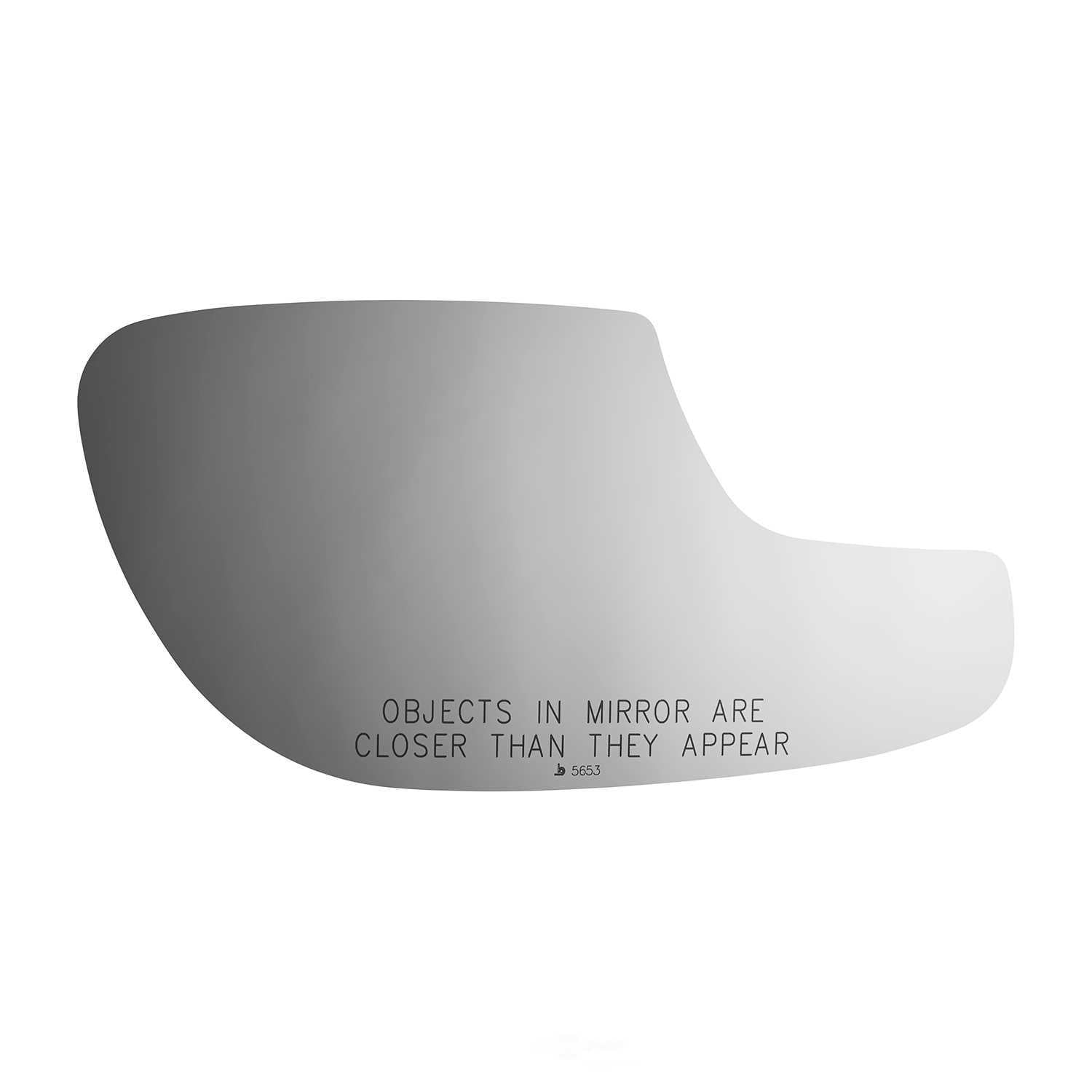 Burco Side View Mirror Replacement Glass - Clear Glass - 5653