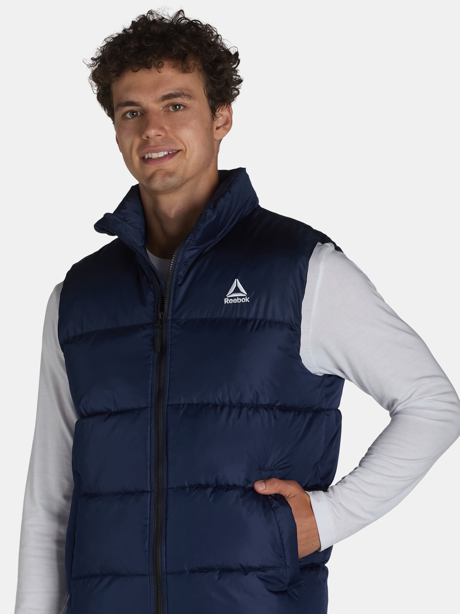 Reebok Men's and Big Men's Puffer Vest, Sizes S-3XL