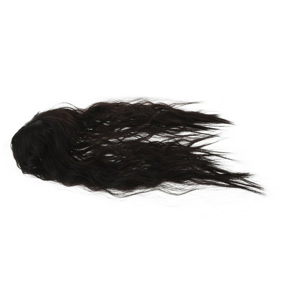 unbranded  Wig Universal Clothes Hanger Hair Headband Body Stickers Cover Patch Woman Black