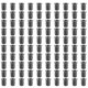 thumbnail image 1 of M5 Rubber Nuts 5mm Metric Motorcycle Windscreen Fairing Fastener Fixing Tool100Pcs, 1 of 4