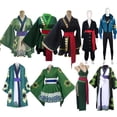 thumbnail image 2 of Disfraz de Anime Roronoa Cos Zoro para mujer, vestido de Lolita, kimono, traje de fiesta de carnaval y Halloween, 2 of 5
