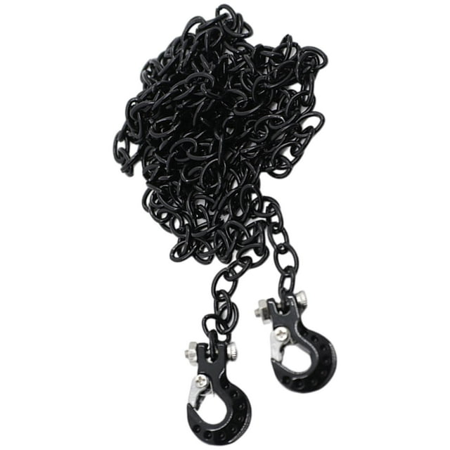 Cadena de remolque RC CUTICAT con gancho de remolque Universal negro