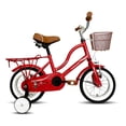 thumbnail image 1 of Bicicleta Black Panther Santorini R12 Equipada Con Canasta Rojo, 1 of 2