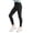 Black, variant on KYAIGUO Toddler Girls Yoga Pants Leggings for Kids 5-12 Years Skinny Trousers High Waist Jogger Tights Lightweight Soft Sweatpants for Girls