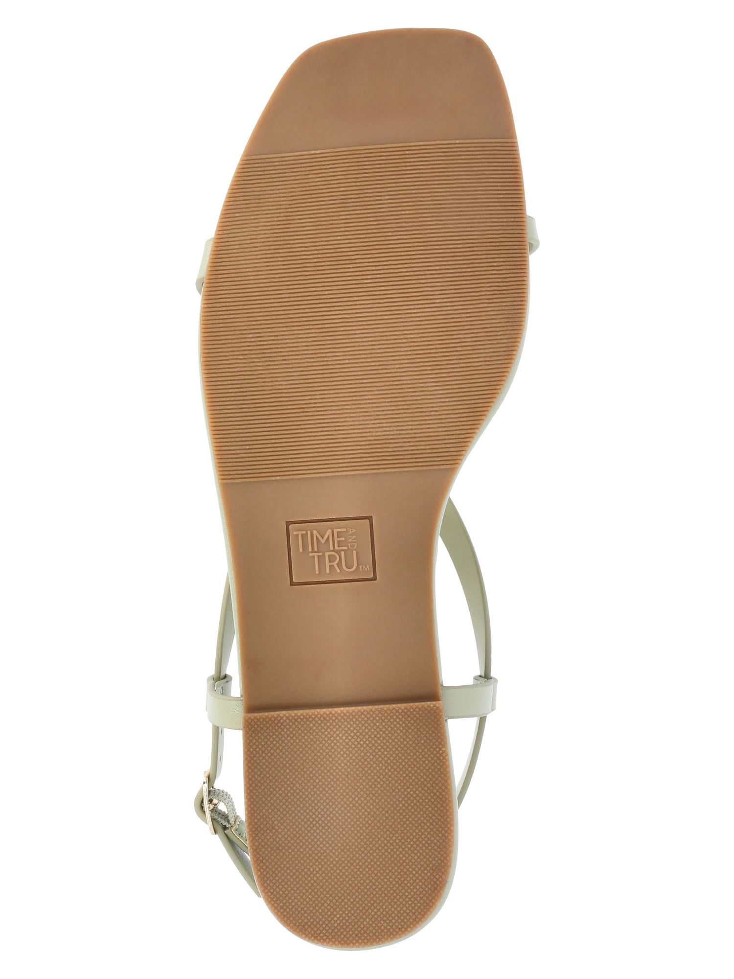 Time and Tru Women's Embellished Toe Ring Sandals