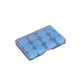 thumbnail image 1 of Bewildely 12 Uds tapones para los oídos de silicona equipo de protección Anti-ruido auricular impermeable natación baño reutilizable impermeable tapón Cubiertas para muebles de jardín Azul Bewildely HA061225-02, 1 of 6