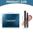 thumbnail image 3 of Glitter Eyeshadow Stick Set - Style B - Eye Shadow Stick 2024 New Eye Shadow Stick 8 Colors Multi Color Eye Shadow Pen Glitter Eye Shadow Eyeliner Pen Long Lasting High Brightener Makeup Organizers, 3 of 9