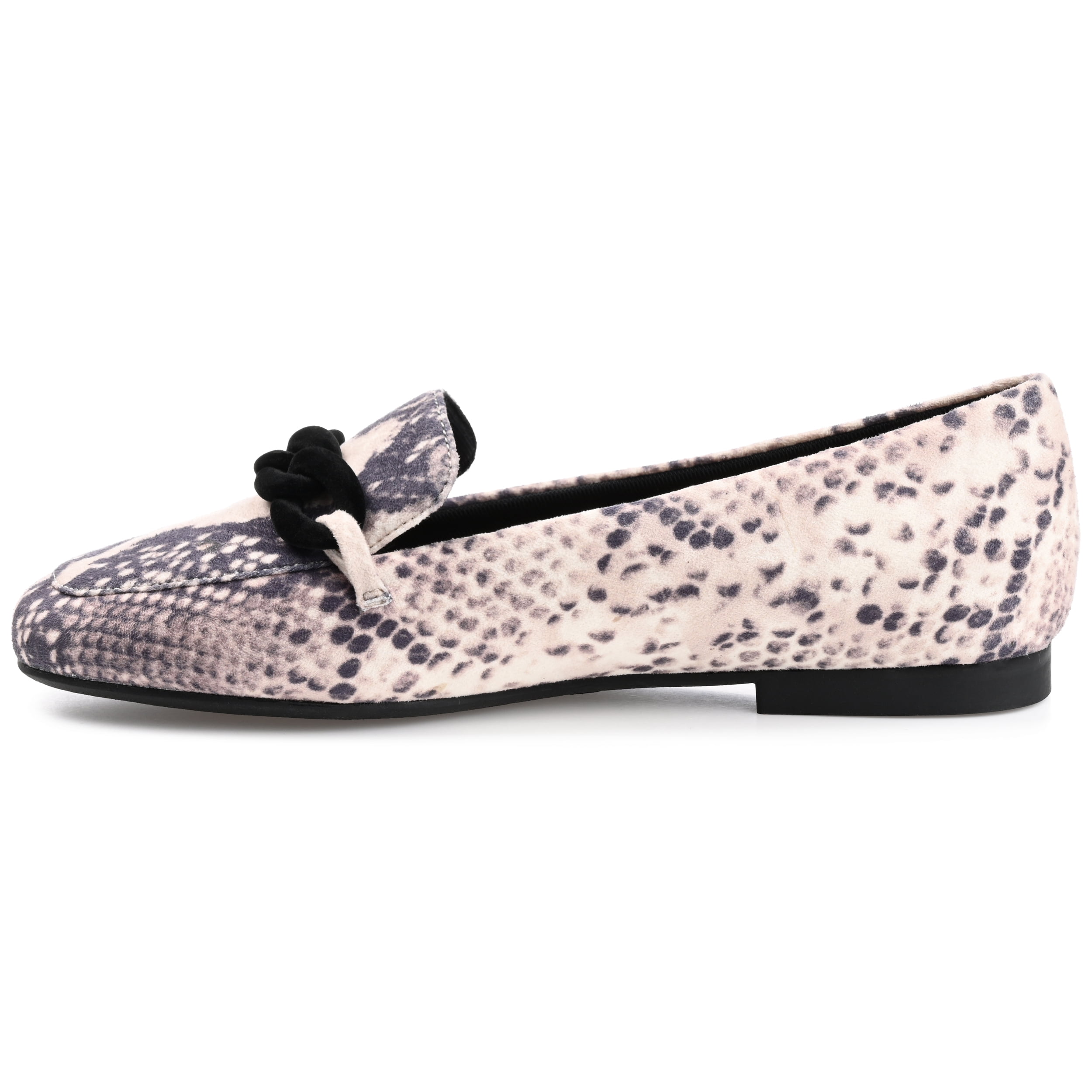 Journee Womens Cordell Slip On Square Toe Loafer Dress Flats, Widths Available